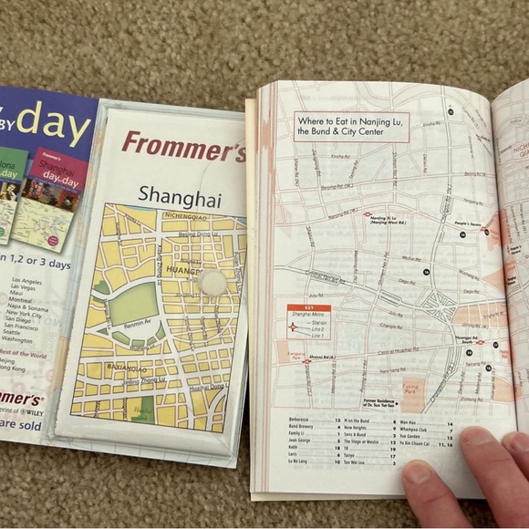 Shanghai City China travel guide books by leading publishers Fodors & Frommer’s - Picture 6 of 6